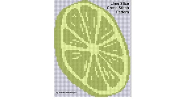 Amazoncom Lime Slice Cross Stitch Pattern Ebook Mother -