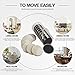 16 PCS Furniture Movers Sliders for Carpet, 3.5