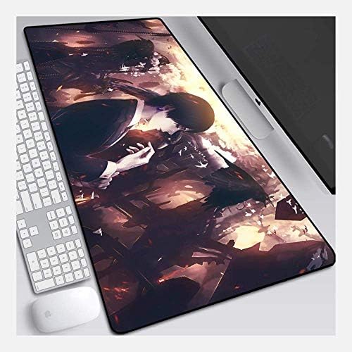 KQFJJ Hunter 900X400Mm Mouse Pad, Perfect Precision and Speed ​​Gaming Mouse Pad with a Thickness of 3 Mm Base, G