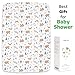 Cuddly Cubs Graco Pack n Play Fitted Sheet – Woodland Playard Sheet – Snuggly Soft Jersey Cotton Mini Crib Sheet for Boy, Girl – 1 Pc