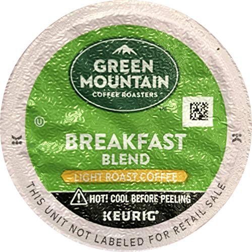Green Mountain Coffee Breakfast Blend K-Cup Packs, 80 Count (Packaging May Vary)