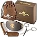 Beard Care Grooming Kit for Men - Boar Bristle Beard Brush, Sandalwood Beard Comb and Facial Hair Trimming Scissors by GentlemanRa.