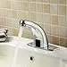 Lightinthebox Deck Mount Solid Brass Auto Sensor Bathroom Sink Faucet with Automatic Sensor Chrome Bath Tub Faucet Unique Designer Vanity Plumbing Fixtures Roman Tub Faucets Lavatory Glacier Bay Faucets