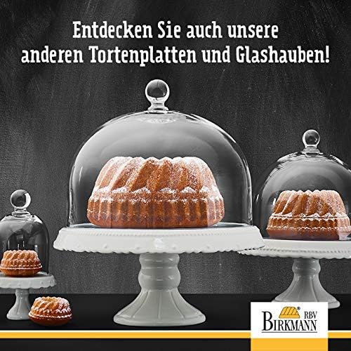 Rbv Birkmann Cloche Verre Transparent M 22 X 22 X 18 Cm Boites De Transport Pour Gateaux Ustensiles A Patisserie Dwteam In
