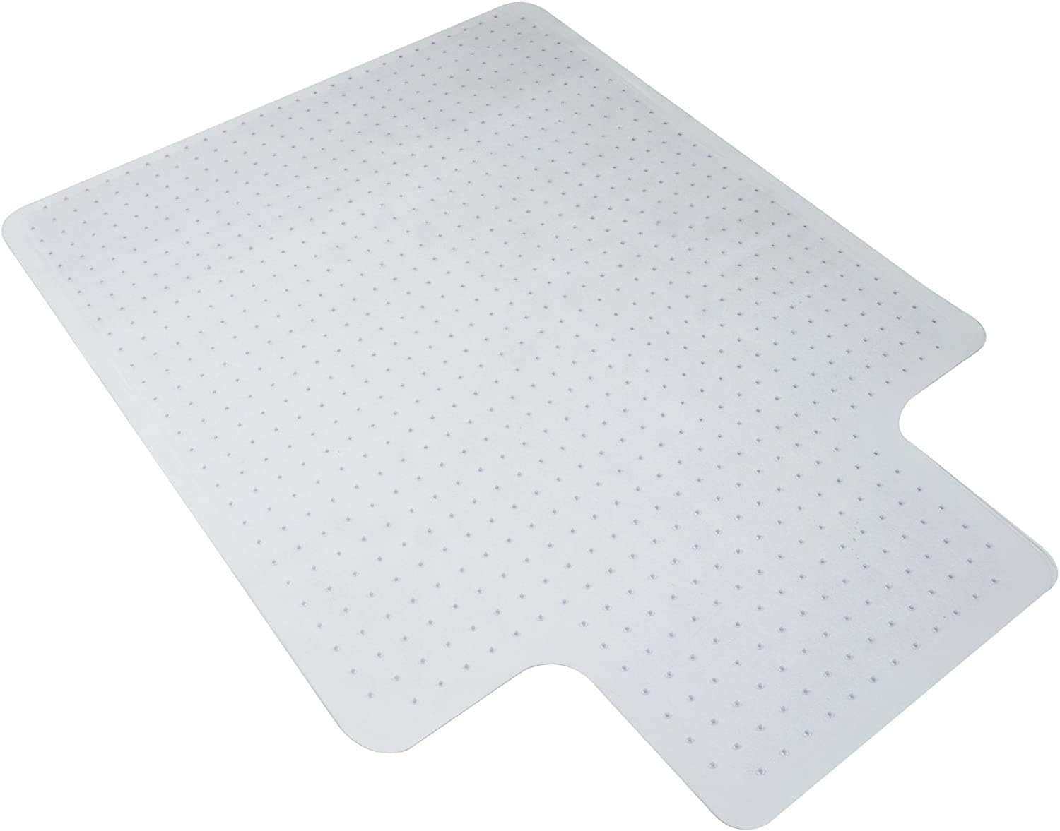 Chair Mat, Transparent Mats for Chairs, Floor Chair Mat, Premium Studded Chair Mat for Carpeted Floor, Heavy Duty & Easy Glide, Hard-Floor Protector with Lip for Floor-48x36inch : Office Products