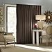 Eclipse Thermal Traverse Rod Curtains for Living Room and Bedroom, 100