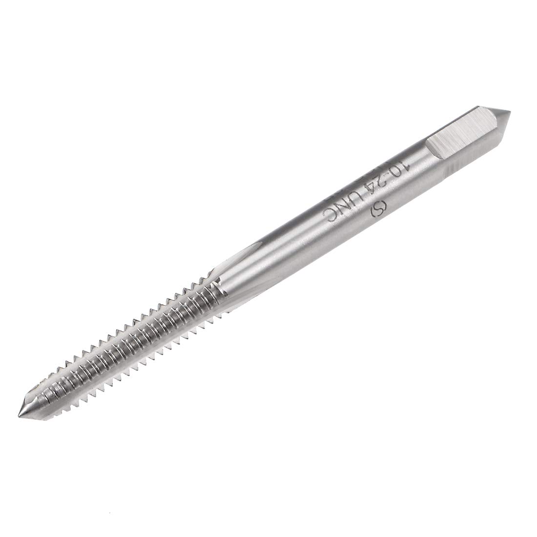 sourcing map Machine Tap 10-24 UNC Thread Pitch 2B Class High Speed Steel Screw Thread Threading Milling Taps Tapping Tool