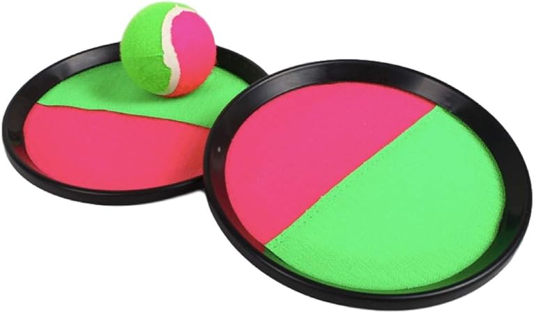 Amazon Allbright フライングボール キャッチボール 子供 遊び スポーツ 公園 ストレス解消 玩具 アウトドア 屋内 子供用 レジャー ラケットゲーム おもちゃ