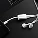 iPhone 7 Plus 8 Plus X Adapter & Splitter, Dual Lightning Headphone Audio & Charge Adapter Accessories for iPhone 8 / 8 Plus / X / 7 / 7 Plus by EBEAUTYDAY