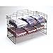 Countertop Shelf Rack Rectangular Black Wire- 20