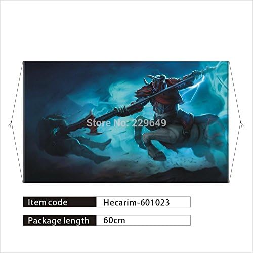 Anime family Hero of Game League of Legends, Hecarim-the Shadow of War, Mural Painting Scroll Poster Anime Poster For Wall Decorative