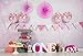 Treasures Gifted Gold & Pink Confetti Balloons - Clear Confetti Balloons - 12