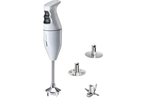 The Original bamix - Puree, Blend, Chop, Mix-150W Motor Guarantee-Swiss Made, Stainless Steel- (3) beater multi purp whisk Bl