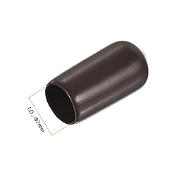 uxcell 20pcs Rubber End Caps 7mm(1/4") ID Vinyl PVC