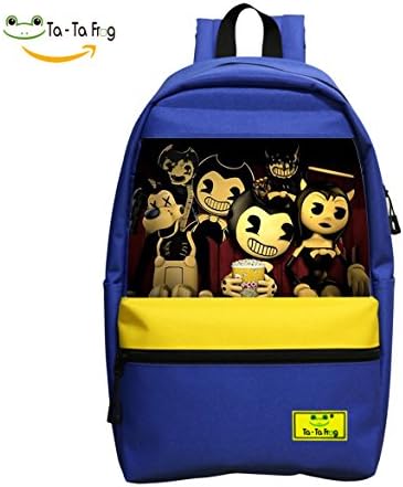 Boys &amp; Girls School Backpack Ink-Machine Ink Drip-Bendy Children Student BookBag