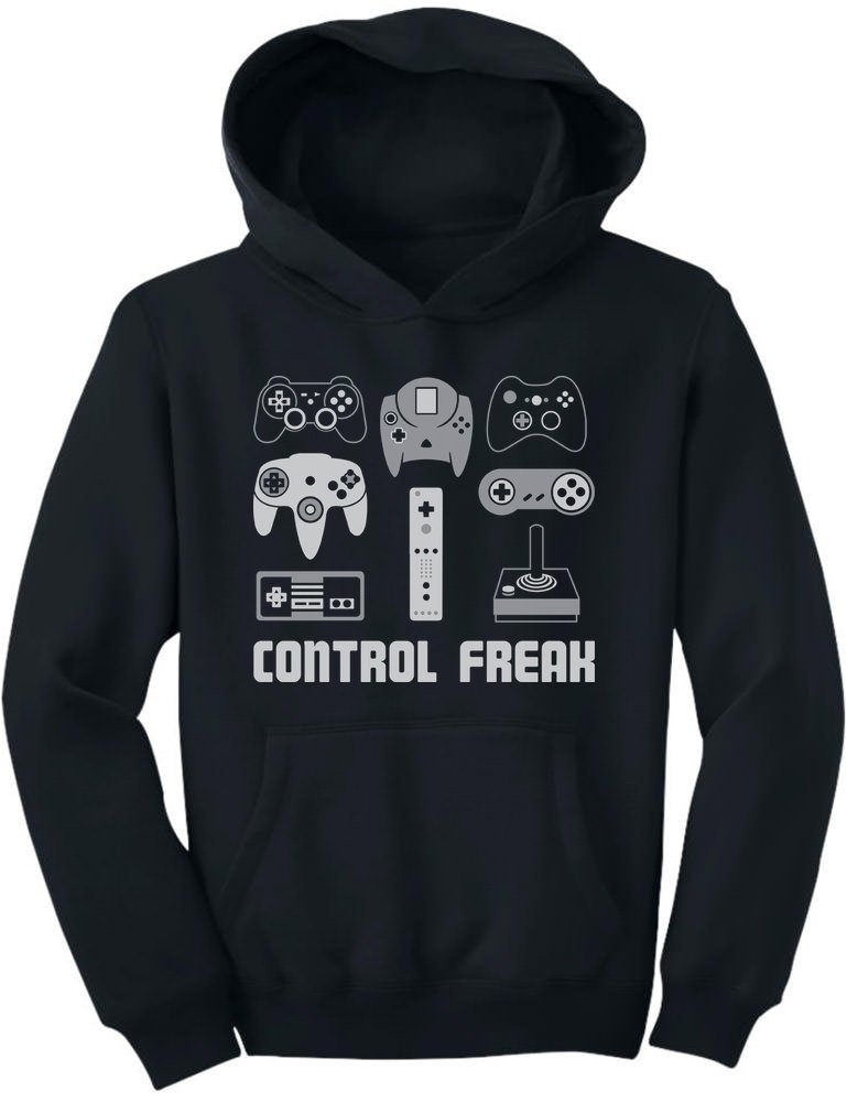  Video Game Control Freak Gaming Funny Gamer T Shirt