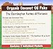 Carrington Farms Gluten Free, Unrefined, Cold Pressed, Virgin Organic Coconut Oil, 8 Packets (Pack of 6), Coconut Oil For Skin & Hair Care, Cooking, & Smoothies