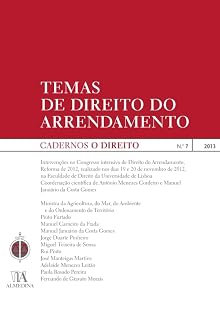 Livro Cadernos O Direito n.º 7 - Temas de Direito do Arrendamento