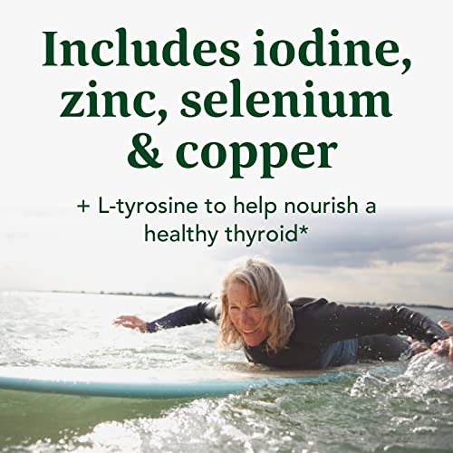 MegaFood Thyroid Strength Mineral Supplement Thyroid Support for