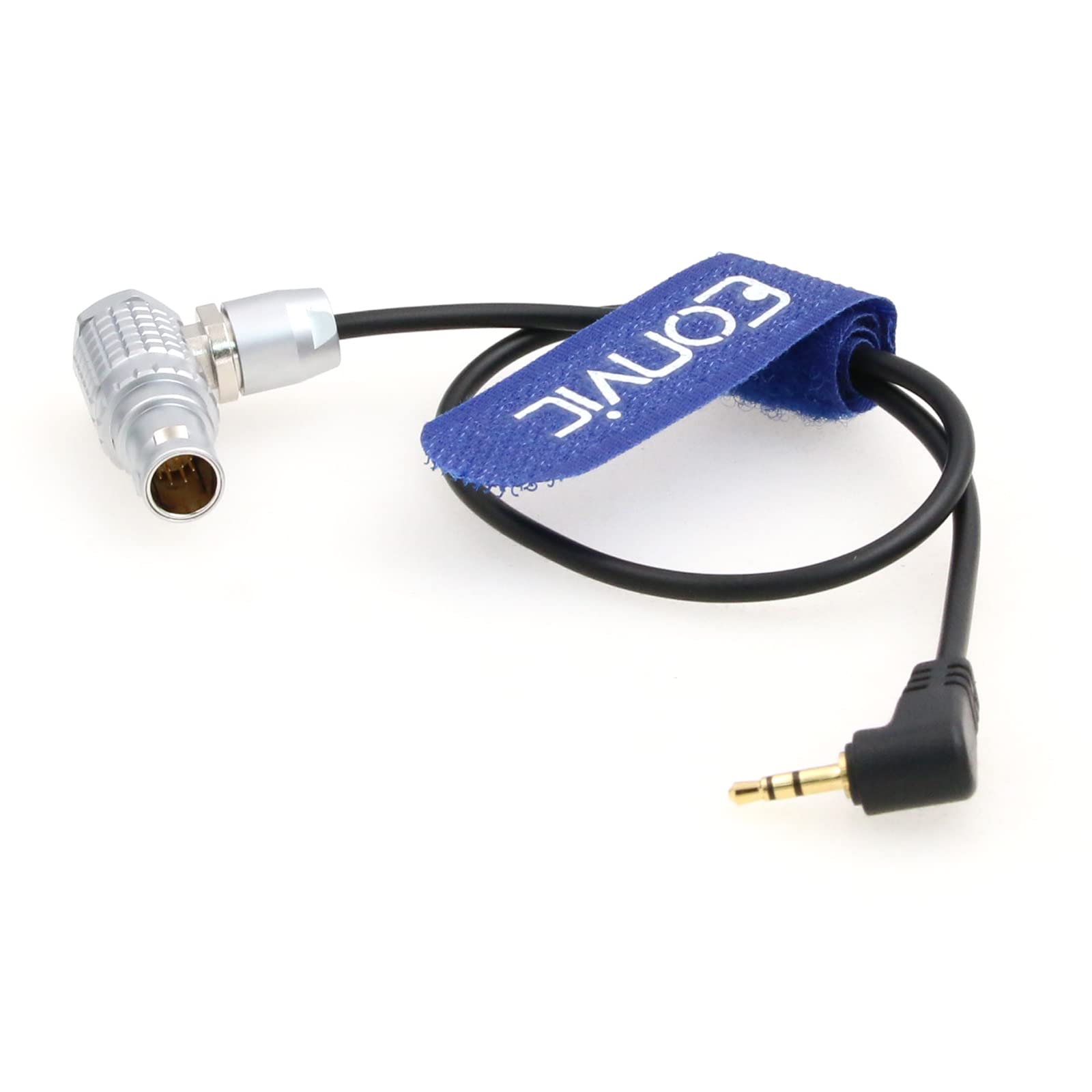Eonvic Preston MDR 3/4 Run/Stop Cable for Sony FX6/9 10 Pin Male Right Angle to LANC 2.5mm TRS Right Angle (Right Angle 10 Pin)