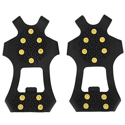 Resistant TPE Snow Spikes Durable Ice Grip Snow Traction Cleats