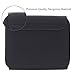 JOTO Electronics Organizer Case Bag, Travel Gear Management Organizer for Electronics Accessories Tools Cables Cosmetics Personal Care Kit with Sleeve Bag for Tablets iPad Laptops 10.1-Inch (Black)