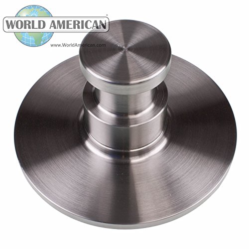 KING PIN - WELD ON FOR 5TH WHEEL TRAILER - 2" COLLAR - 8" BOLSTER PLATE