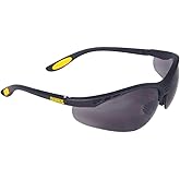 DEWALT DPG59 Reinforcer Rx-Bifocal High Performance Protective Eyeware with Rubber Temples and Protective Eyeglass Sleeve - Smoke Lens, 2.5 Diopter