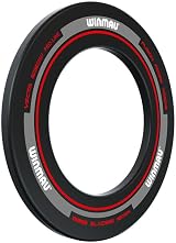WINMAU Black & Red Advance Dart Board Surround Ring Durable Backboard Wall view 3