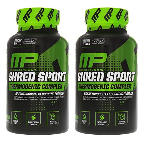MusclePharm Shred Sport Thermogenic Fat Burner 120 Caps MusclePharm Shred Sport Thermogenic Fat Burner 120 Caps