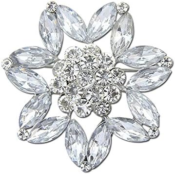 Bling Star Crystal Brooch in a Gift Box
