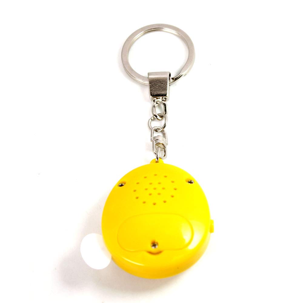 Brown Cover Funny Keychain Voice Recording Keychain,Sound Effect