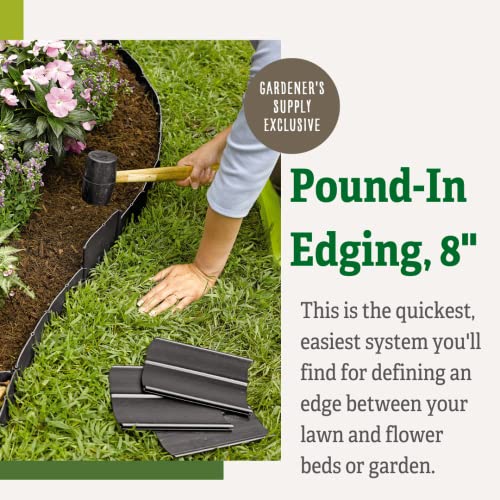 Gardeners Supply Company Easy NoDig Landscape Edging Kit Pound in