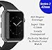Apple Watch Screen Protector Case for Series 2 by Ubelli - Thinnest iWatch Protective Case (0.3 mm) for 42mm Apple Watches, Snap on Guard Bumper Accessory Cover Snaps On Without Removing Wrist Band