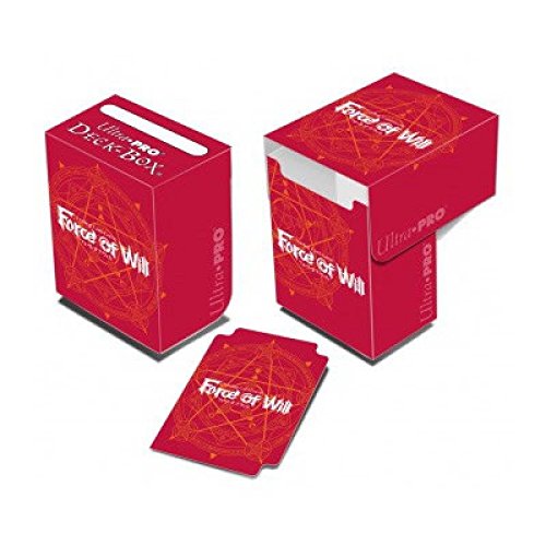 Official Force of Will Red Magic Circle Deck Box