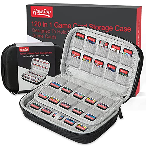 HEYSTOP 120 Switch Game Case, Switch Game Holder