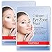 Deluxe Collagen Eye Mask Collagen Pads For Women By Purederm 2 Pack Of 30 Sheets/Natural Eye Patches With Anti-aging and Wrinkle Care Properties/Help Reduce Dark Circles and Puffinessthumb 1