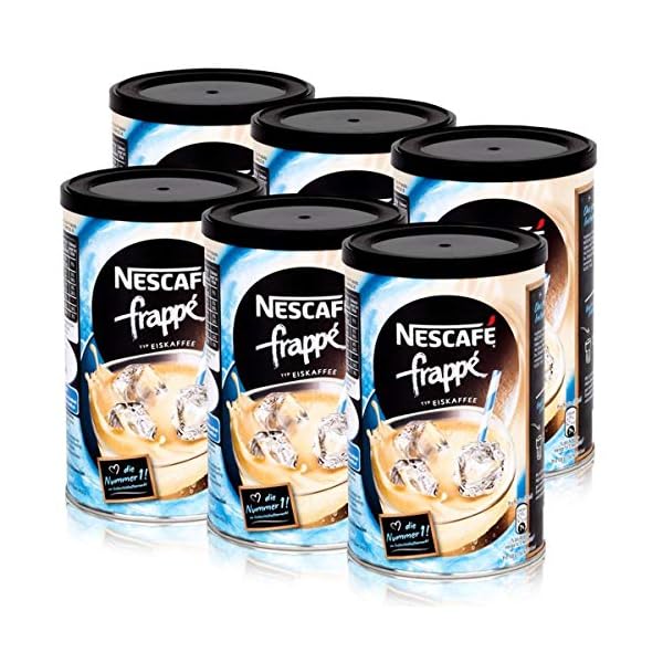 Nescafé frappé Typ Eiskaffee 275g - Getränkepulver mit Instant Kaffee (6er Pack)