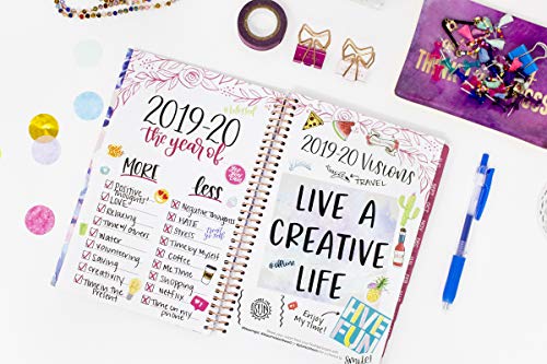 image for bloom daily planners 2019-2020 Academic Year Daily Planner Calendar Bo