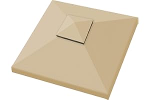 BenefitUSA 10x10 FT Gazebo Canopy Replacement Top Double Tiered Canopy Top Cover (Beige)