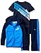 PUMA Baby Boys Three Piece Hoodie and Tee Set, Navy Blue Deep, 18M