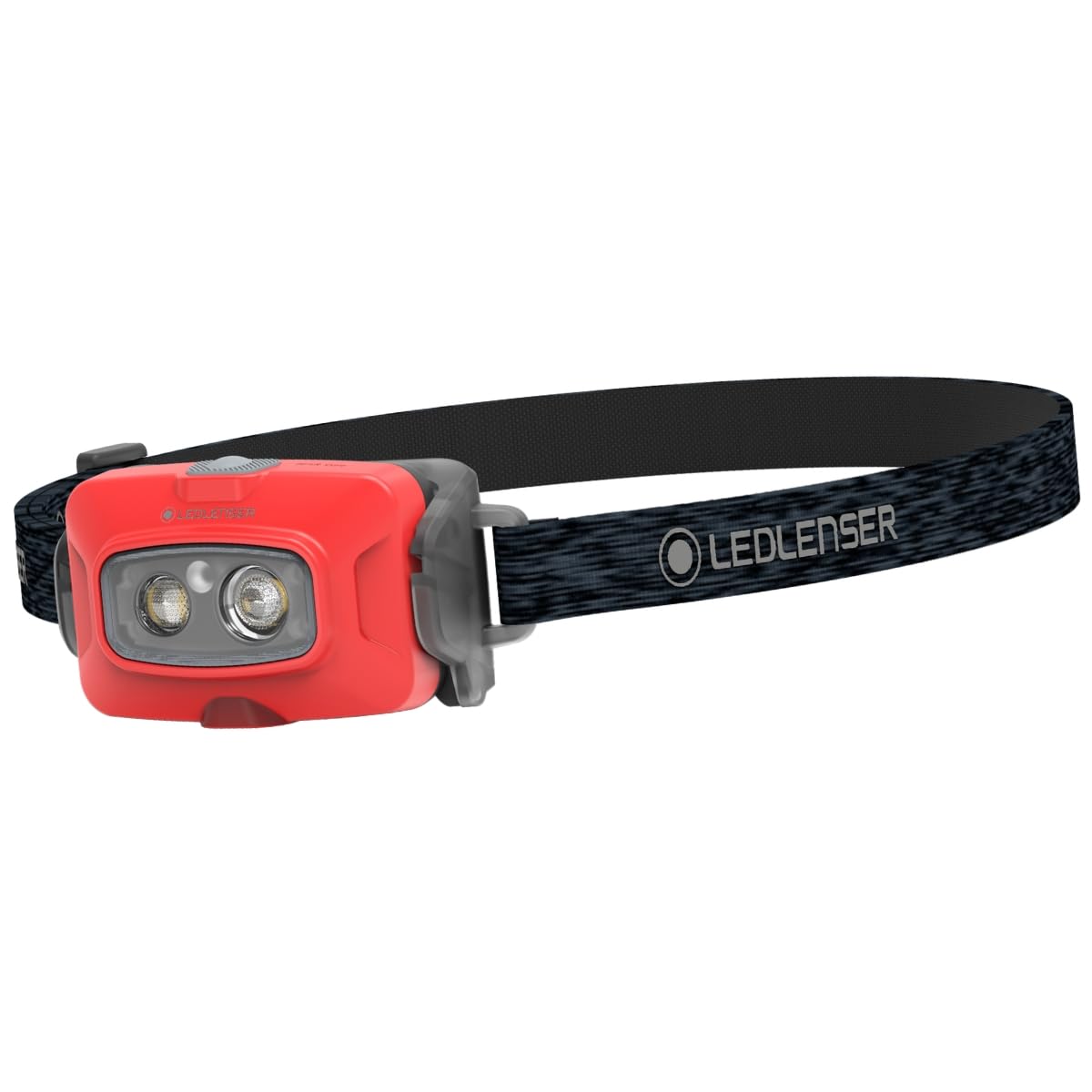 Ledlenser HF4R Core Rechargeable Head Torch LED 500lm, 5 Modes, Adjustable Focus, Up to 35hrs Runtime, Lightweight 72g, USB C, IP68 Waterproof, Headlamp for Camping, Hiking, Dog Walking, Running