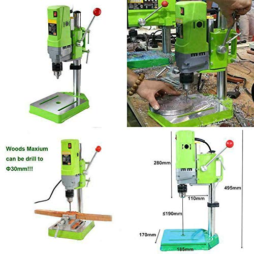 MINIQ Bench Drill Stand 710W Mini Electric Bench Drilling Machine Drill