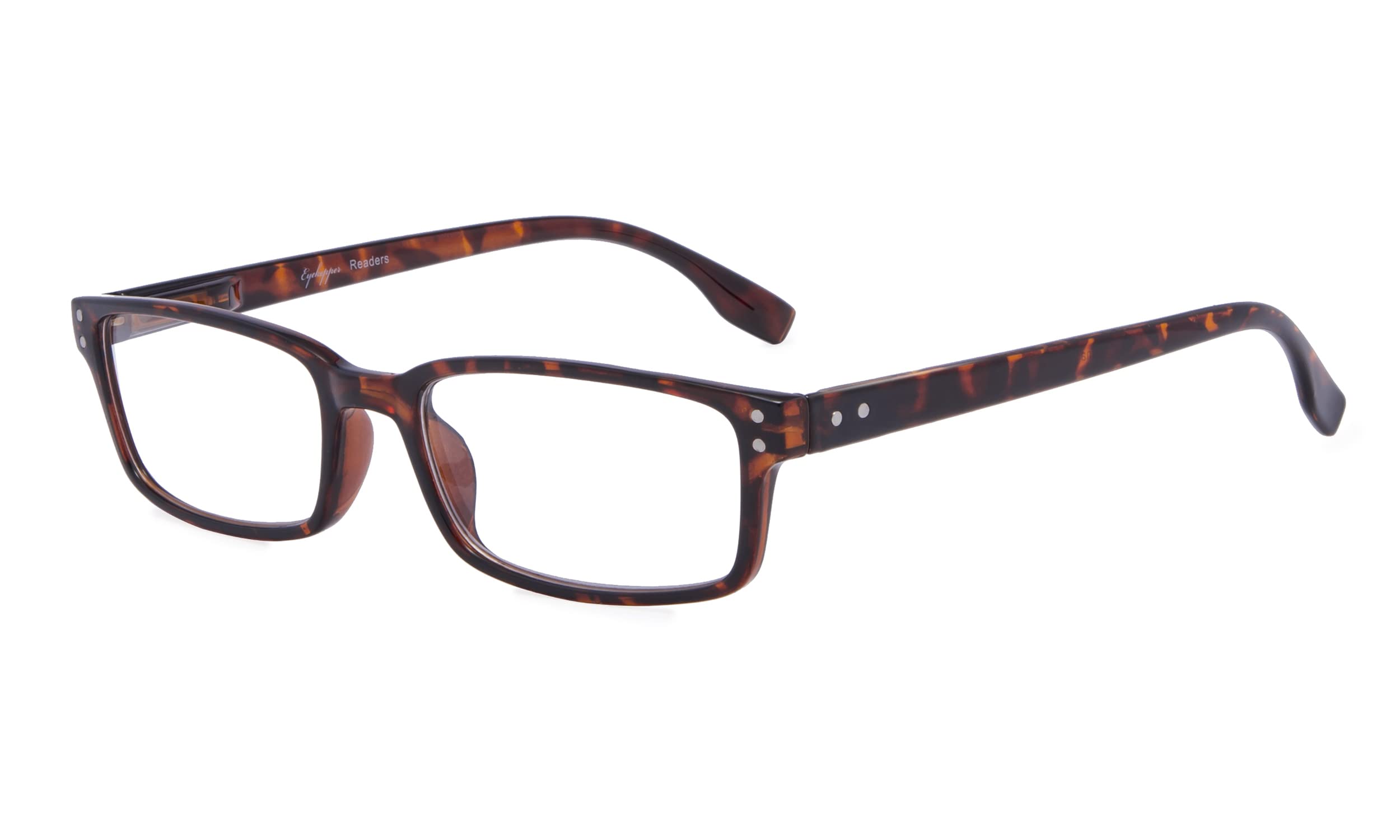 Eyekepper Spring Hinge Classic Reading Glasses Black +1.50 — image 1