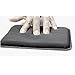 ULTRAGEL ANYWHERE, ANYTIME Arm/ Wrist Rest Personal Comfort Gel Pads-SG (6.5x8.5, Black/Non-Slip)