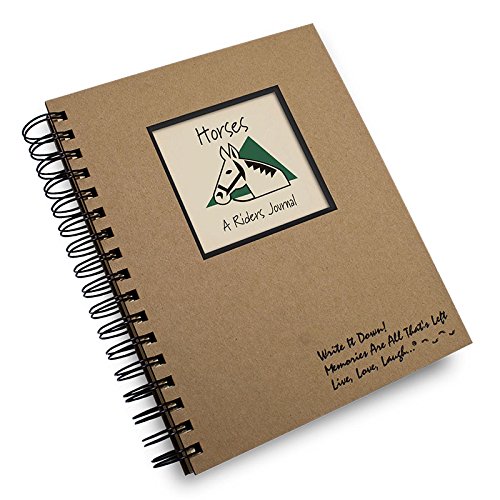 Horses, A Rider's Journal (Natural Brown)