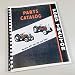 1939 1950 1951 1952 1953 FORD TRACTOR Parts Book List primary