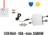 Solarsys AC Power Cord UK Plug Betteri BC01 Female Hoymiles Deye Envertech view 3
