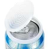 Smarter-Seal, 2-Pack, Reusable, BPA Free, Pop or Beverage Can Lids, Covers, Protectors, Toppers For Soda, Seltzer, Beer, Energy Drinks