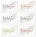 Best Paper Greetings 36 Pack Bulk Welcome Cards with Envelopes for Guests, Employees, Business, Star Pattern Design, Blank Interior (4x6 In)